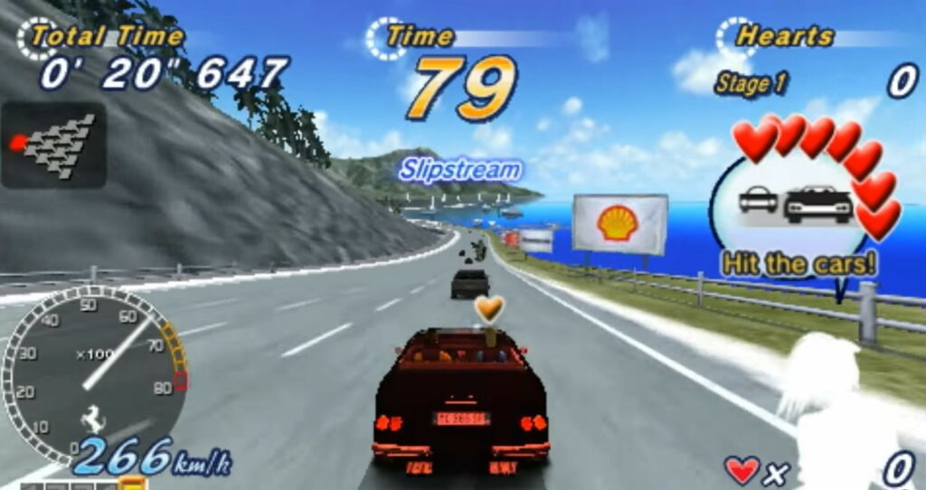 OutRun 2006: Coast 2 Coast In Highly Compressed Size For PSP